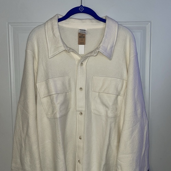 PINK Victoria’s Secret NWT reverse fleece shacket  XL PINK logo - Picture 6 of 14